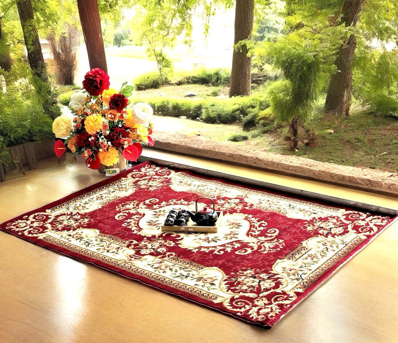 Thảm Indo hoa văn cổ điển - Decor - ltx