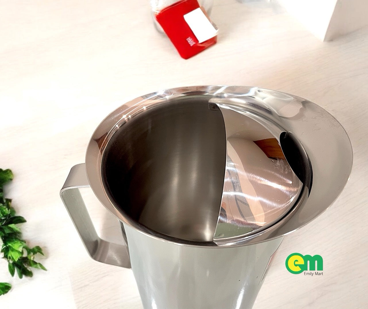 Ca rót nước inox 304 có nắp và không nắp  - Zebra Thái Lan