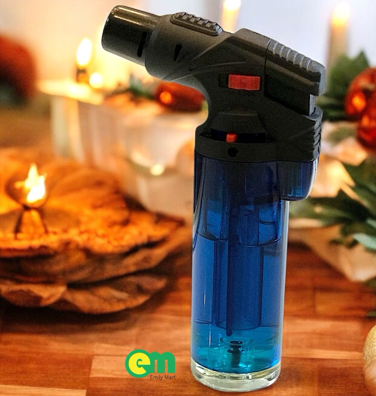 Bật lửa gas điện tử Touch Lighter tái nạp dễ dàng sử dụng