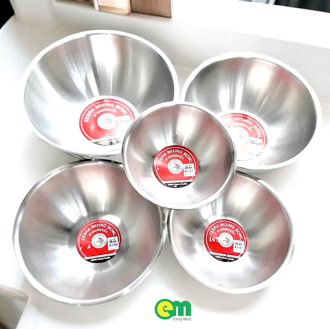 COMBO BỘ 11 MÓN THAU VÀ RỔ INOX 304 XỊN ĐẸP