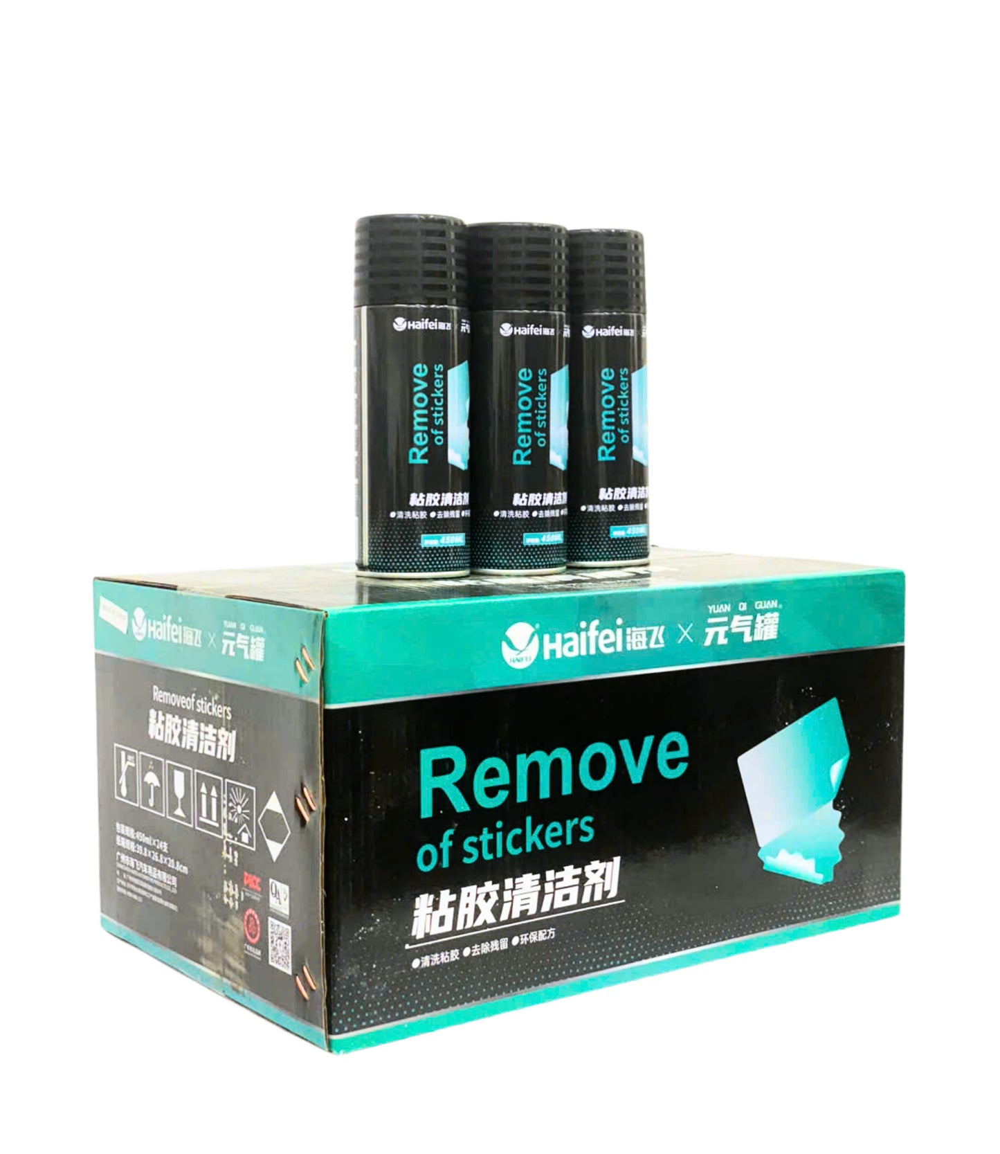 Chai xịt tẩy keo dán